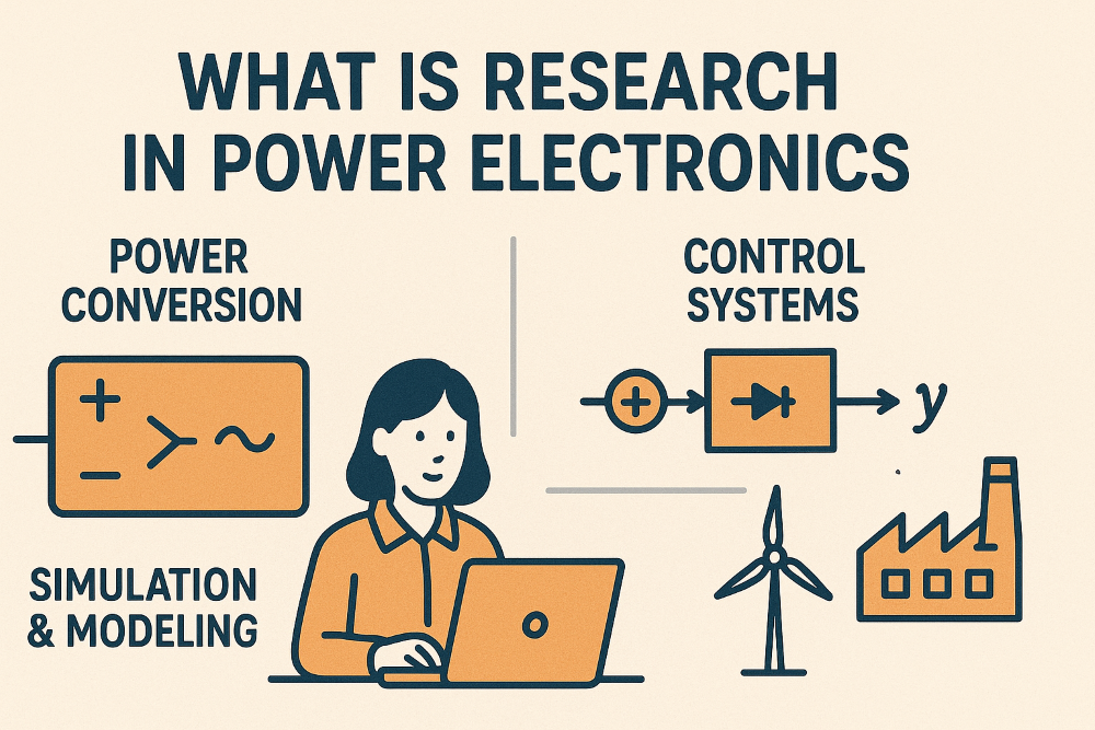 Qu’est-ce que la recherche en Électronique de Puissance?